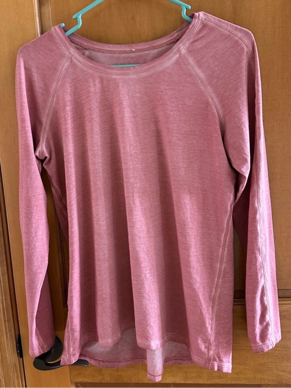 Lululemon Heathered Rose Long Sleeve Top - Size 6 (No Rip Tag)